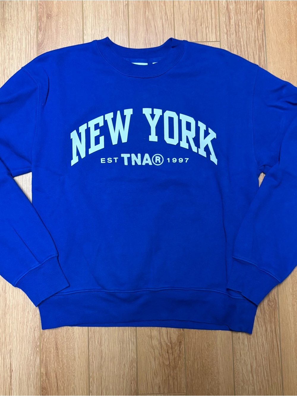 TNA Royal Blue New York Crewneck Sweatshirt
